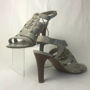 Franco Sarto Grey leather Heels